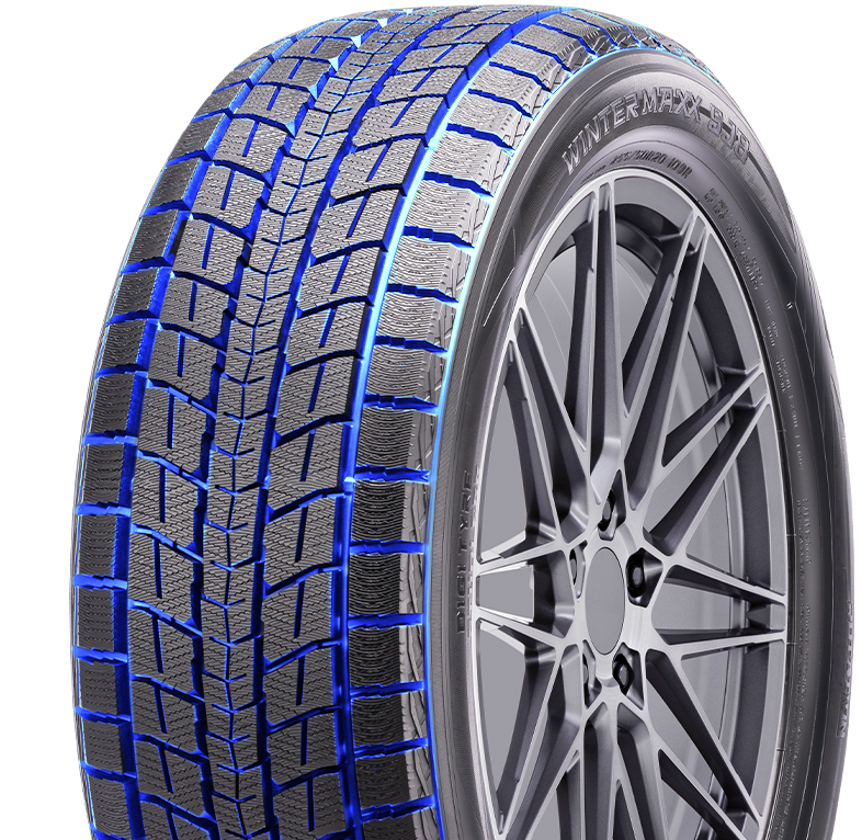 Dunlop Winter Maxx SJ8 Winter Tire for SUVs and Crossovers